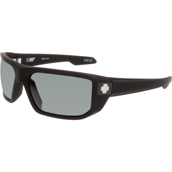 Spy Men's Mccoy black wrap sunglasses